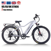 HKM-9786451 Electric Bike 750W Motor 48V 15.6Ah Battery 35 Mile Range 27.5-Inch Tires Hydraulic Disc Brakes 7-Speed Adult Rider