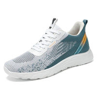 HKM-852307 B-9901 New Fashion Sports Running Shoes Men Sneakers Breathable Walking Style Shoes Comfortable Anti-slip Flying Woven Shoes