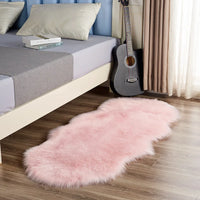 Plush Carpet Imitation Sheepskin Bedroom Wool Sofa Cushion Bay Window Cushion Irregular Non-slip Foot Pad Bedside Blanket