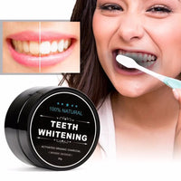 HKM-831827 Natural Activated Charcoal Teeth Whitening Powder 30g for Oral Care and Stain Removal