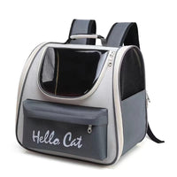 HKM-816211 Airline-Approved Dog and Cat Backpack Carrier with Breathable Oxford Fabric and Mesh Ventilation