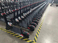 HKM-2528851 Electric Scooter 2400W Dual Motor 48V Battery 43 Mile Range 11-Inch Off-Road Tires Hydraulic Brakes Foldable