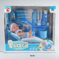 HKM-902163 14-Piece Educational Doctor Play Set for Children, Dentist Toys for Ages 2-13 Years