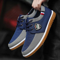 HKM-705427 New Men's Sport Shoes Casual Fitness Walking and Running Cheap Original Design with Canvas Upper