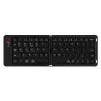 HKM-494035 Wireless Bluetooth Foldable Mini Keyboard - 67 Keys with USB Type-C Interface, Scissor Key Design, Portable and Compact