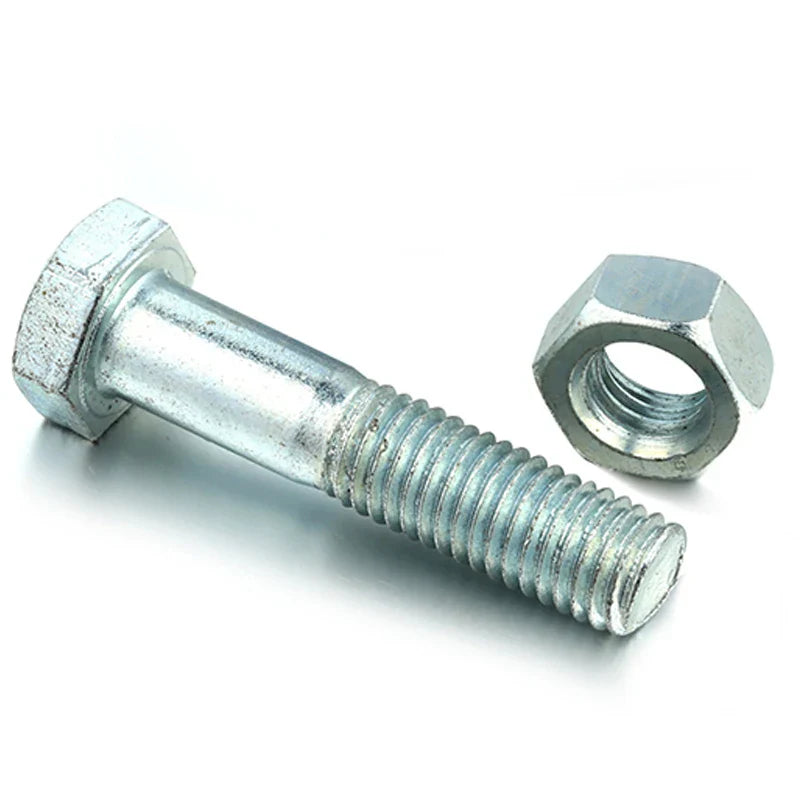 KTX-787411 Hex Bolts and Nuts for Industrial Applications, Durable Fasteners for Assembly