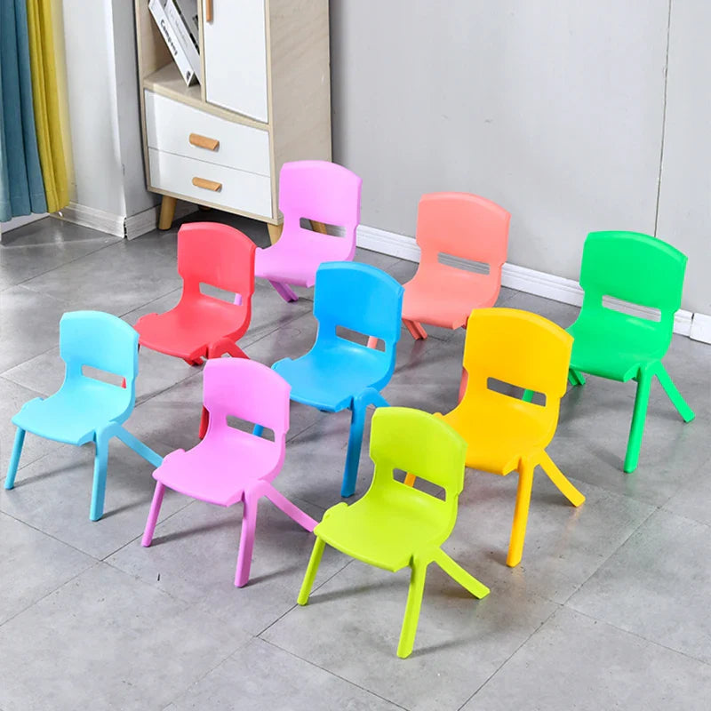 KTX-382675 Stackable Plastic Chairs for Toddlers - Ideal for Preschool and Kindergarten Classrooms