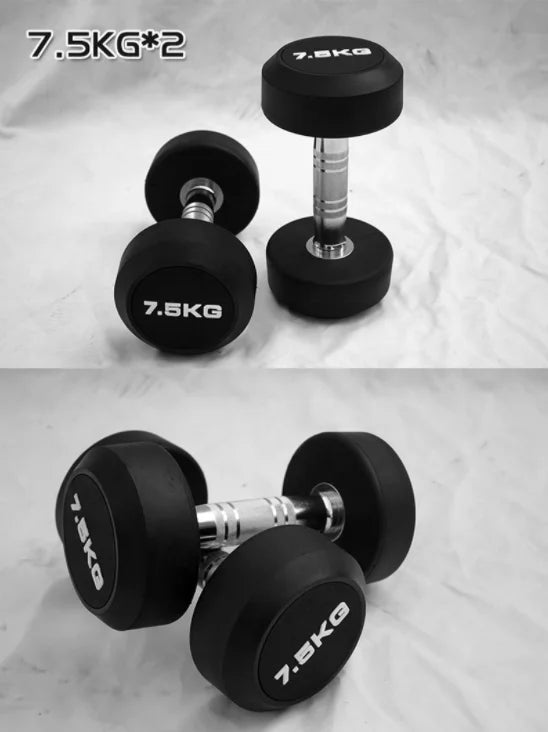 HKM-272019 Heavy Duty 20kg Iron Dumbbells for Home Fitness and Strength Training