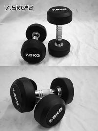 HKM-272019 Heavy Duty 20kg Iron Dumbbells for Home Fitness and Strength Training