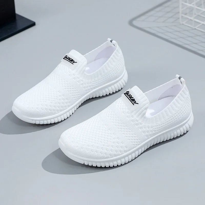 HKM-147219 R5580 Versatile New Women's Breathable Board Shoes Summer Anti slip Lightweight Sports Shoes Student Casual Shoes