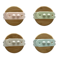 HKM-453459 Silicone Shower Brush with Massage Feature and Shampoo Dispenser for Dog Grooming