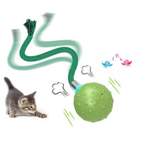 HKM-325843 Automatic Interactive Cat Toy Ball with Fast Rolling and Chirping for Indoor Play
