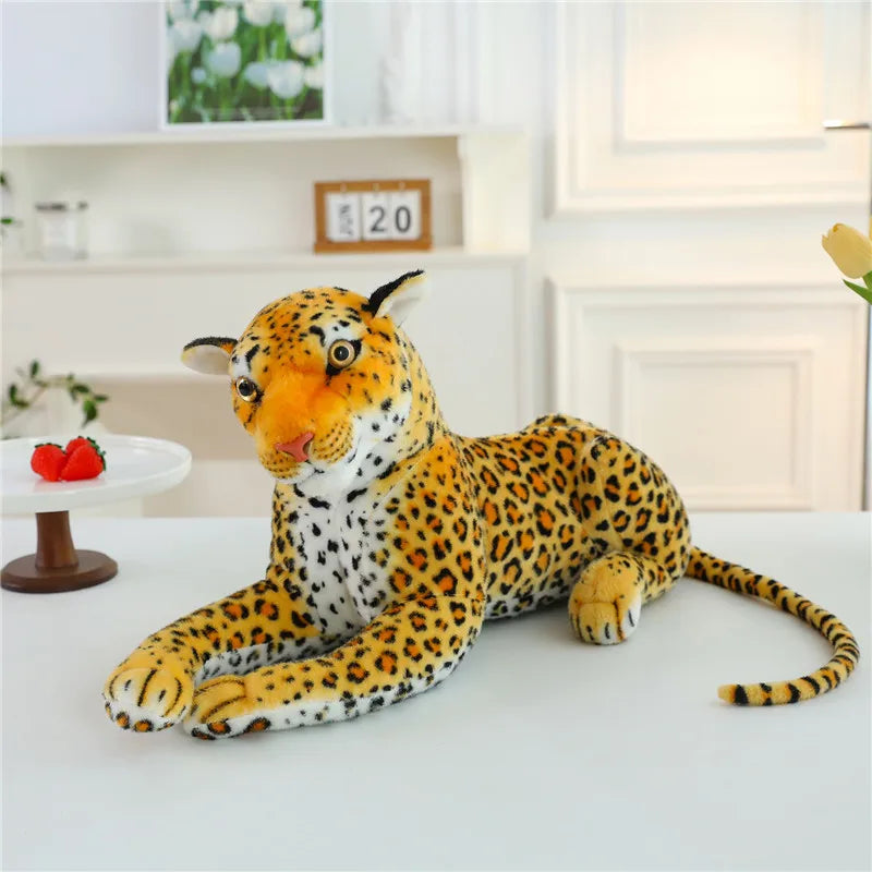 KTX-081747 Simulated Tiger Plush Toy for Children - Cute and Delicate Home Décor Companion