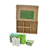 HKM-947283 Mini Biodegradable Pet Poop Bags, 100% Compostable, Various Sizes and Scents, Leak Proof Design