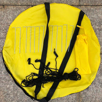 HKM-633619 Single Person Pop-Up Tent - Waterproof, Windproof Canopy for Fishing, Hiking, and Beach Use