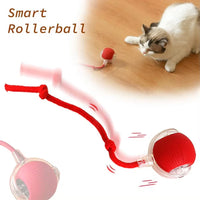 HKM-145043 Interactive Smart Cat Toy Ball with Remote Control - Automatic Rolling Indoor Cat Accessory