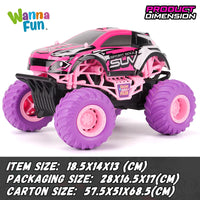 HKM-198227 1:24 Off-Road Remote Control Truck, 4WD Brushless Racing Vehicle with Headlights, High-Speed Indoor-Outdoor Fun