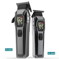 HKM-521107 Professional Hair Clipper Set with 5 Speed Settings and Long-Lasting Battery