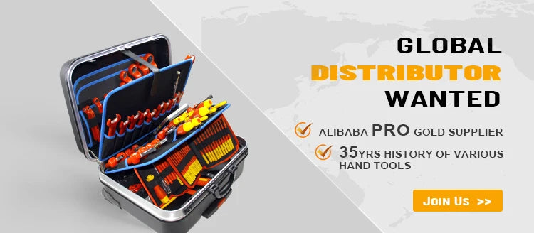 KTX-460883 29-Piece Insulated Tool Set with Pliers, Screwdrivers, Sockets, and Adjustable Wrench for Electrical Work