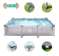 HKM-307091 Custom Logo Easy Set Outdoor Above Ground Family Swimming Pool