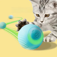 HKM-833171 Automatic Rolling Cat Ball Interactive Toy for Indoor Kittens with Smart Features and Rechargeable Battery