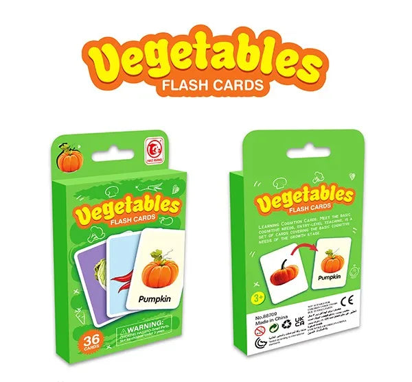 HKM-905619 Early Learning Math Educational Cards - 36 Piece Set for Kids