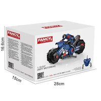 HKM-131539 1:10 Scale 2.4GHz 4-Channel Stunt Off-Road Drift Car with LED Lights - Remote Control Motorcycle для Indoor/Outdoor Fun