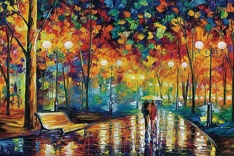 KTX-514323 Custom 1000 Piece Jigsaw Puzzle Featuring Famous Painting Scenery for Educational Decompression Activities