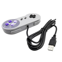 HKM-412691 SNES Classic USB Game Controller for Windows PC and Mac – Retro Gamepad for Nostalgic Gaming Experience