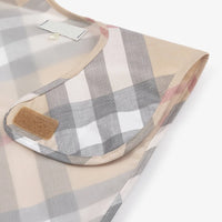 HKM-097491 Plastic Backed Baby square Bib Manufacturers Strap Print