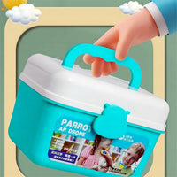 HKM-360915 Educational Doctor Role Play Set for Kids - 38PCS Medical Kit with Plastic Toys