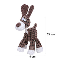 HKM-815059 Interactive Chew Toy for Dogs – Funny Animal Shape Squeaker Puppy Training Accessory