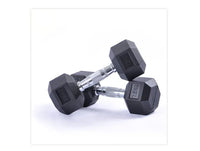 HKM-009875 20kg Steel Hex Dumbbells for Strength Training and Bodybuilding