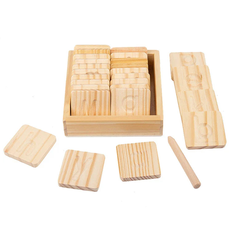 KTX-034003 Premium Wooden Montessori Educational Box Set for Kids 24 Months and Up