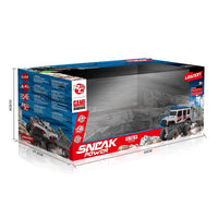 HKM-623059 6WD Off-road Remote Control Truck 1/16 Scale 2.4G High-Speed Electric Vehicle for Kids