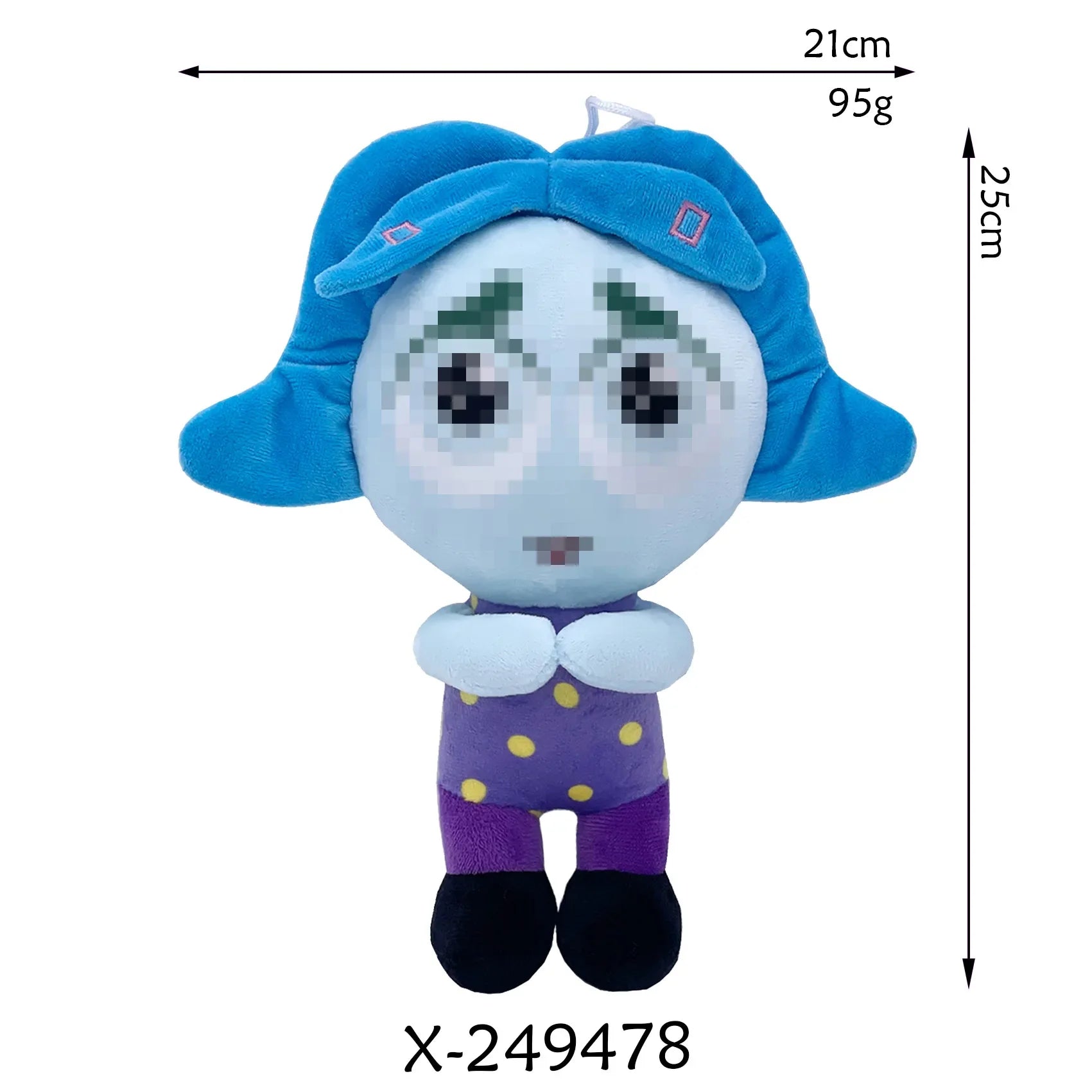 KTX-557459 Plush Stuffed Animal Claw Machine Doll - Cute and Soft Toy for All Ages