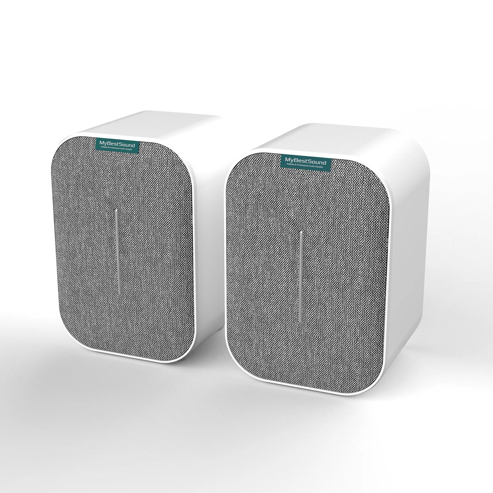 KTX-660755 Portable 50W BT Bookshelf Speakers for Home Audio - Active Stereo System