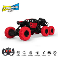 HKM-721363 1/12 Scale 4WD Remote Control Off-Road Car with Climbing Features and LED Light