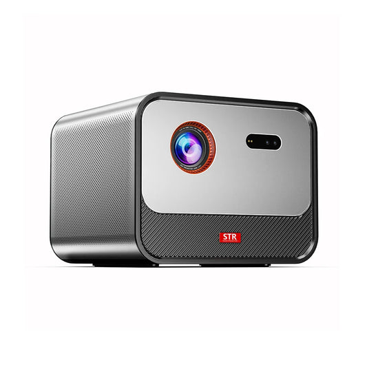 KTX-269203 1080P HD Portable LED DLP Projector with Smart Android and WiFi Connectivity for Home Cinema