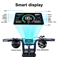 HKM-7779027 Electric Fat Tire Bike for City Commuting, 250W Motor, 48V 15.6Ah Battery, 20 x 4 in Tires, 7 Speed
