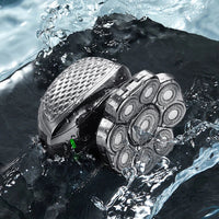 HKM-390035 Suttik LK-9300 Men's Electric Razor with 9D Floating Head and IPX6 Waterproof Design