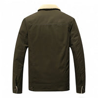 HKM-717779 Velvet Thickened Washed Jacket for Men's Jackets Autumn Winter Jackets Clothing Winter Men's Coats