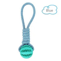 HKM-716755 Durable Interactive Squeaky Dog Toys with Custom Logo – Dumbbell Rope Chew Accessories