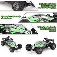 HKM-001619 1/28 Scale 4x4 Electric RC Monster Truck - Ready-to-Run Remote Control Off-Road Vehicle with USB Charging