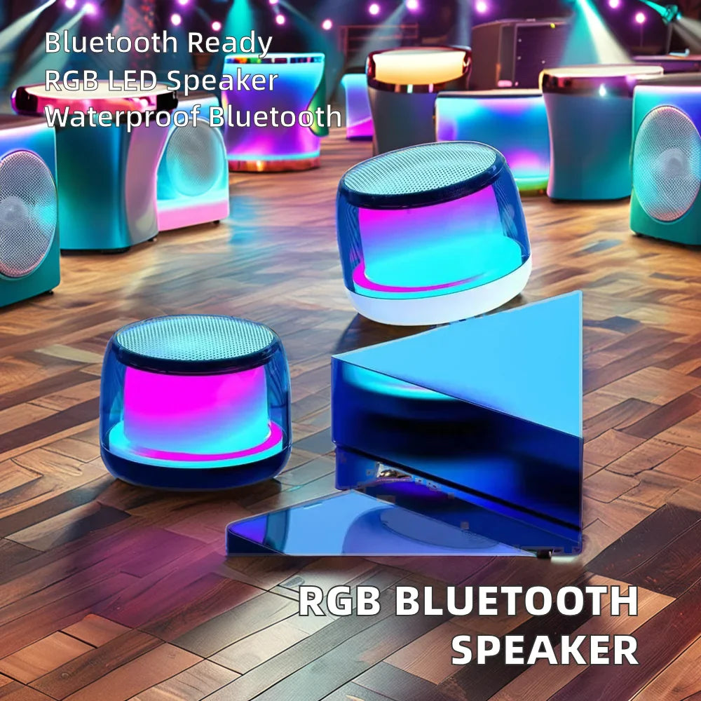 KTX-381651 Portable RGB Mini Speaker with 3W Output Power and Multi-Device Compatibility
