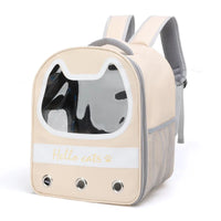 HKM-816211 Airline-Approved Dog and Cat Backpack Carrier with Breathable Oxford Fabric and Mesh Ventilation