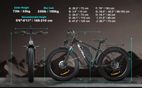 HKM-343507 Adult Electric Bicycle Powered by 750W Motor, 20 MPH Top Speed, 48V System and 48V 23.0Ah Battery for Daily Commuting