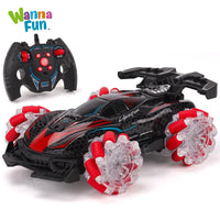 HKM-869395 4WD 2.4G Remote Control Drift Car with Gesture Sensing, High-Speed Features, Smoke, Music & Lights
