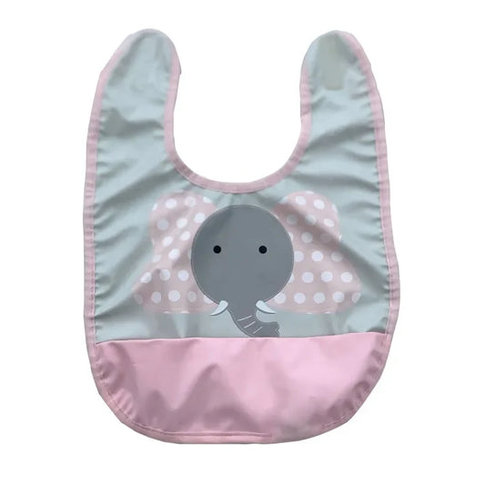 HKM-047763 Eco-Friendly Waterproof Long Sleeve Baby Bibs