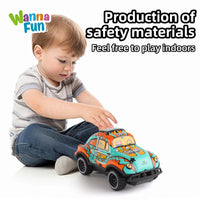 HKM-771091 1/20 Scale Electric RC Crawler with Light and Remote Control for All Ages